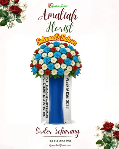 Standing Flower di Yayasan Sosial Panca Bhakti Abadi (rumah Duka)